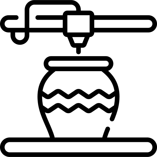 3d printer 3d printer engineering industry icon