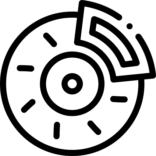 Brake disc check car automobile icon