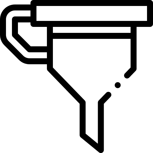 Oil funnel oil funnel maintenance funnel icon