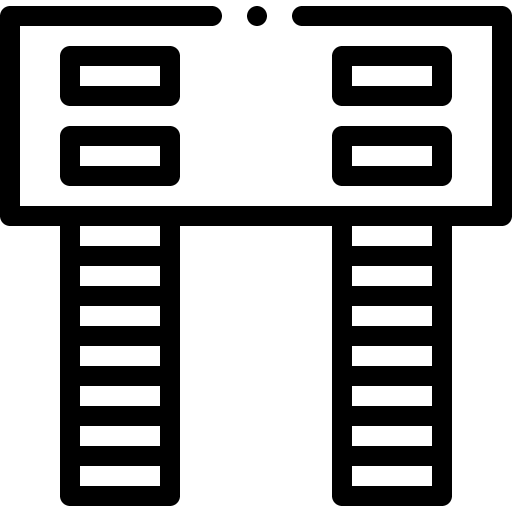 Dynamometer transportation car repair test icon