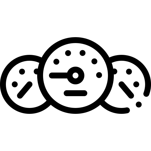 Speedometer speedometer car transportation icon