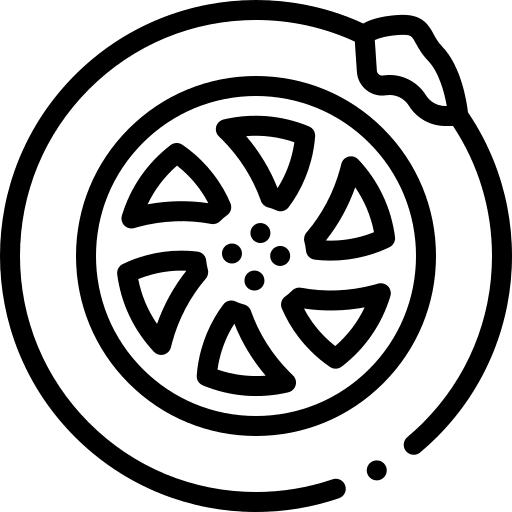 Tire tyre pneumatic race icon