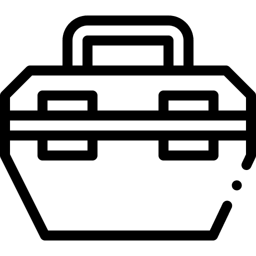 Tool box toolbox container garage icon