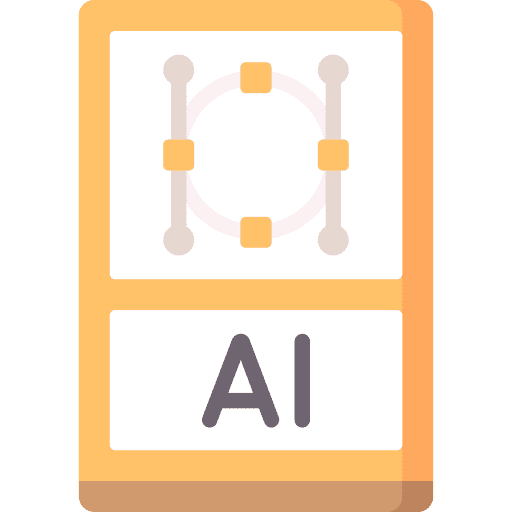 Ai file archive extension file icon