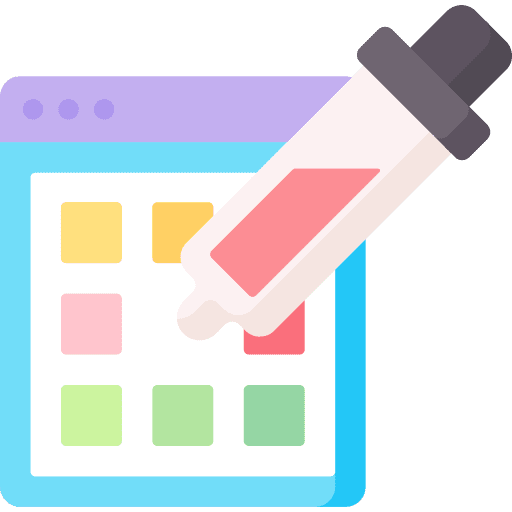 Color picker color sample graphic design design software icon