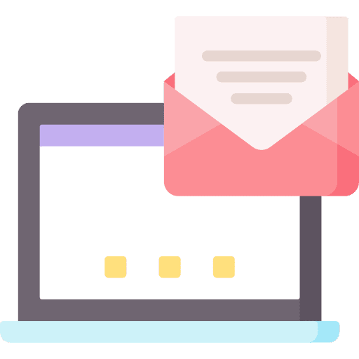 Email computer communications laptop icon