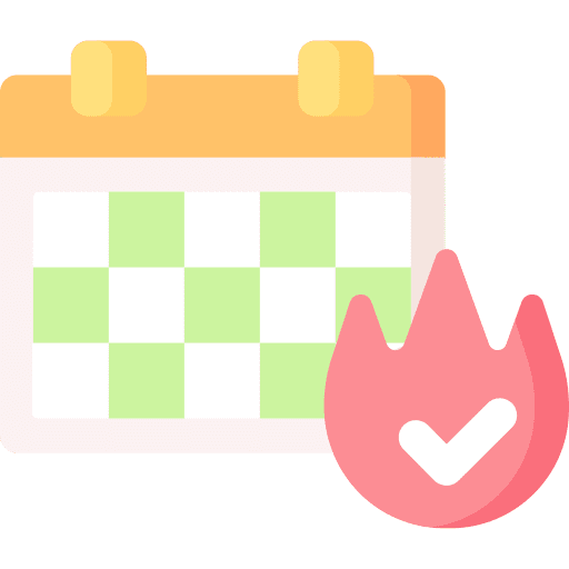 Deadline appointment project business icon