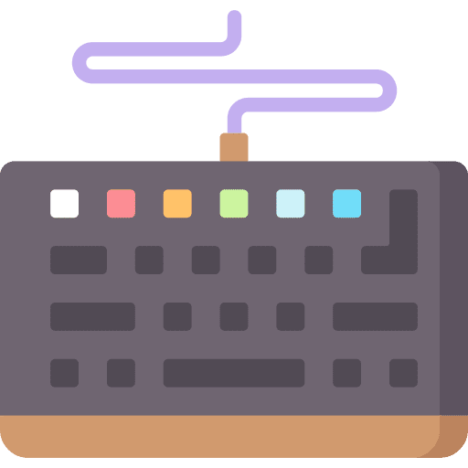 Keyboard hardware computer hardware technology icon