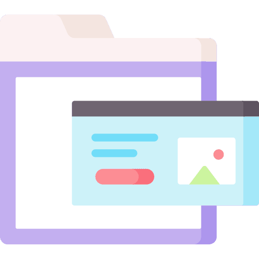 Banner advertising browser spam icon