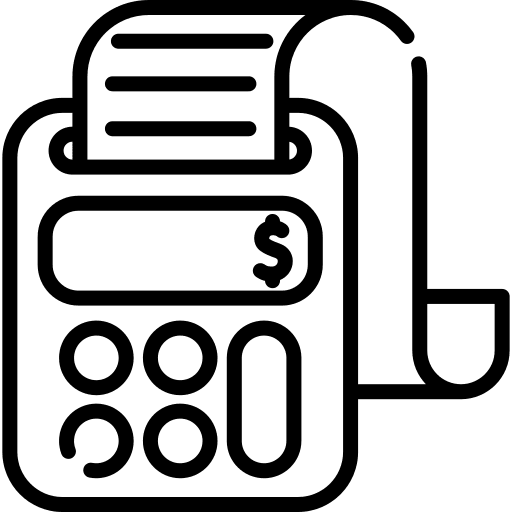 Bill business and finance business receipt icon