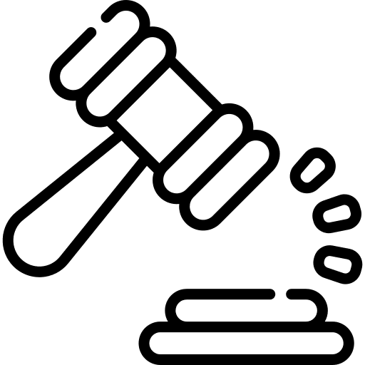 Law judge justice miscellaneous icon