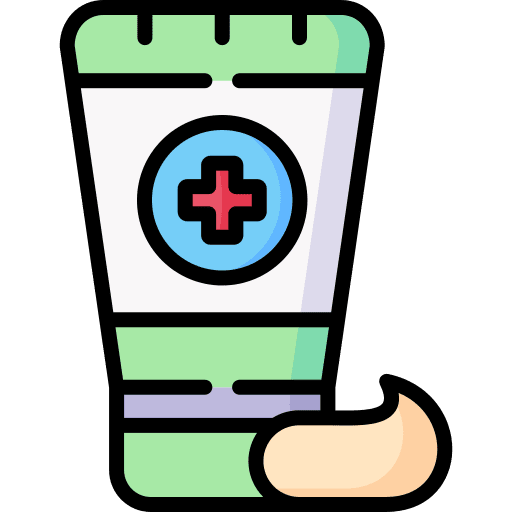 Ointment gel ointment healthcare and medical icon