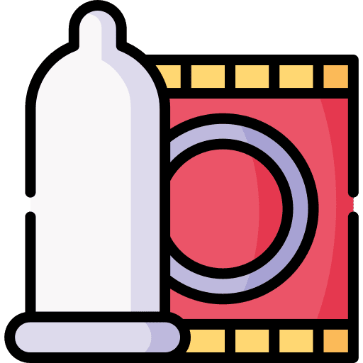 Condom pharmacy safety protection icon