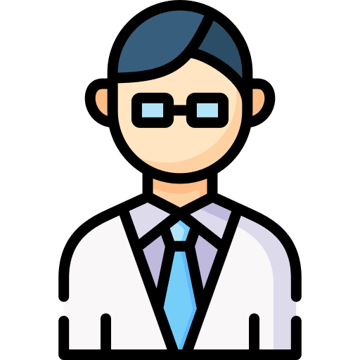 Pharmacist avatar user drugstore icon