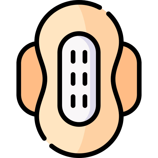 Sanitary pad sanitary napkin sanitary pad hygiene icon