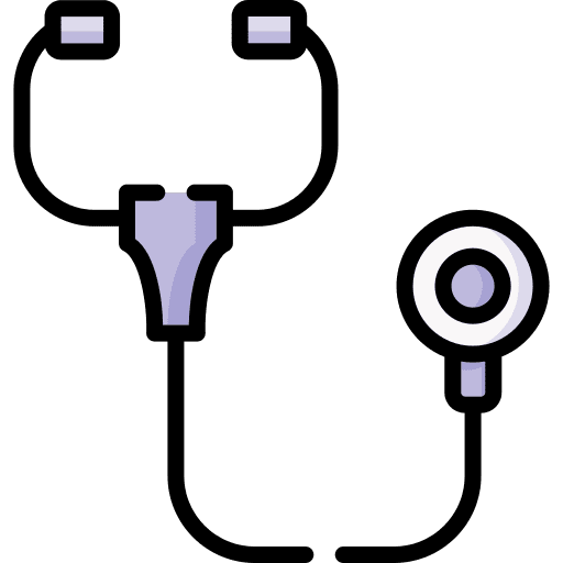 Stethoscope pharmacy stethoscope doctor icon
