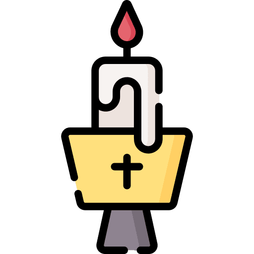 Candle religious candle easter icon
