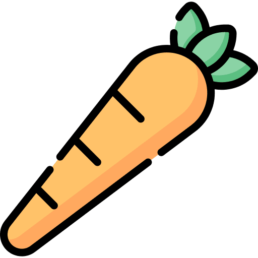 Carrot organic carrot food and restaurant icon