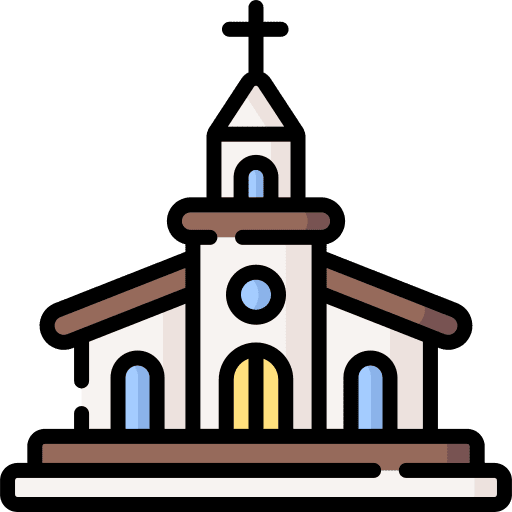 Church buildings catholic cultures icon