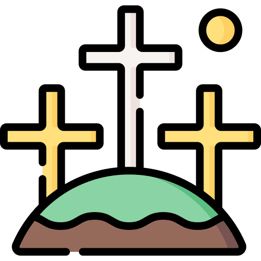 Golgotha christianity protestant faith icon