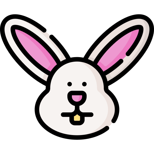 Bunny bunny animals wildlife icon