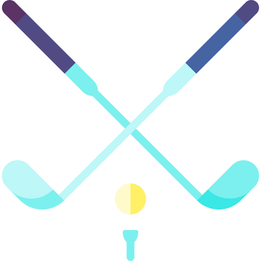 Golf golf equipment leisure sports icon