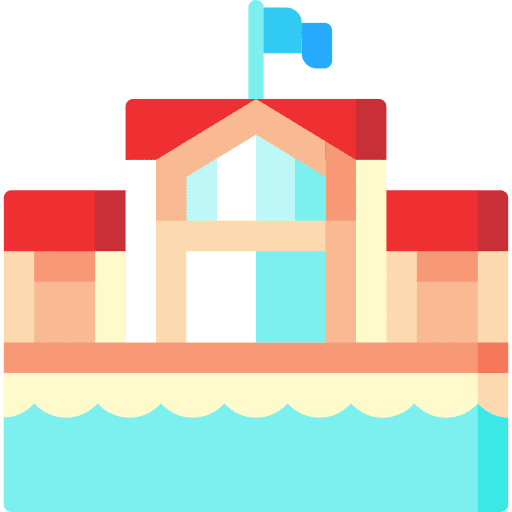 Resort swimming swimming pool resort icon