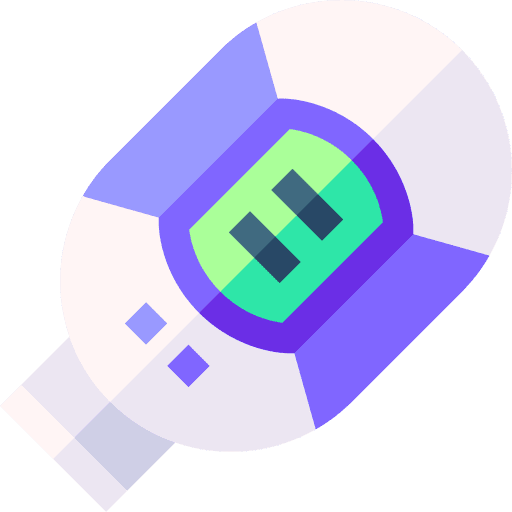 Peak flow meter healthcare and medical respiratory system breath icon