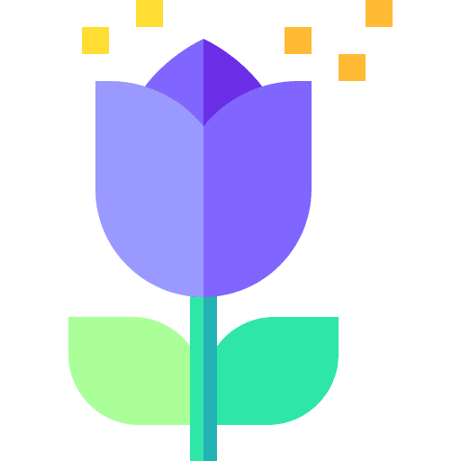 Pollen nature pollen healthcare and medical icon