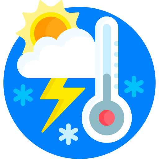 Climate global warming climate temperature icon