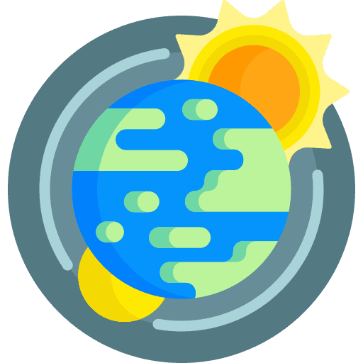 Solar activity earth planet solar activity icon