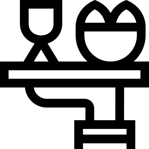 Serving wine waiter drink icon