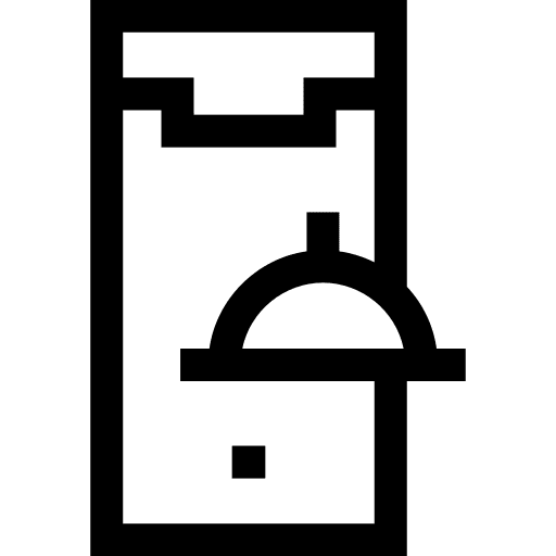 Food delivery app mobile application smartphone icon