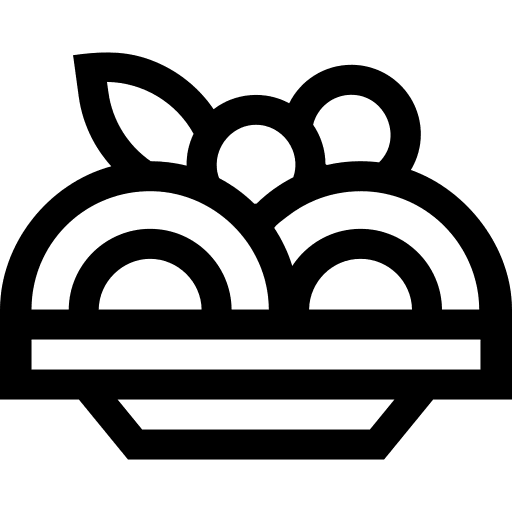 Pasta spaguetti food and restaurant pasta icon