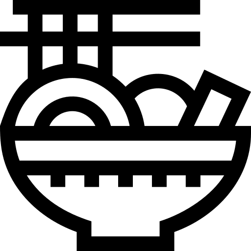 Ramen bowl noodle ramen icon