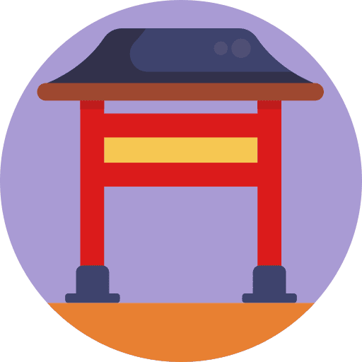 Chinese temple china town traditional culture icon