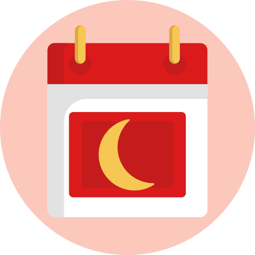 Calendar traditional date chinese icon