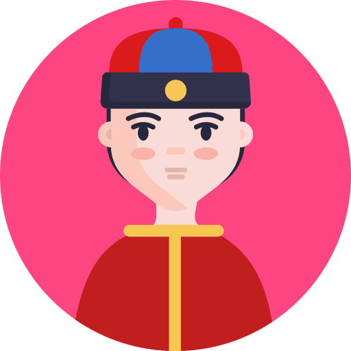 Little boy chinese china chinese new year icon