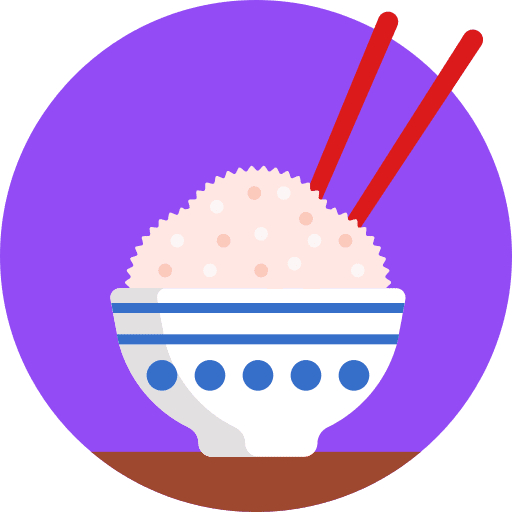 Rice cultures food food and restaurant icon