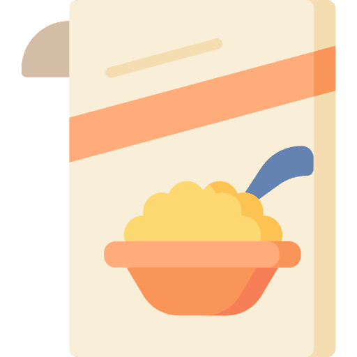 Cornflakes cereal allergen food icon