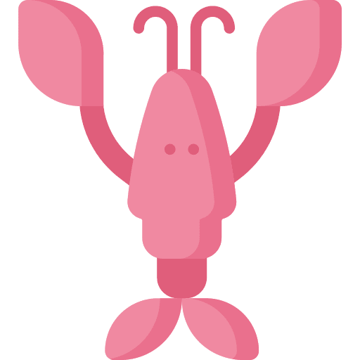 Lobster invertebrate protein aquatic icon