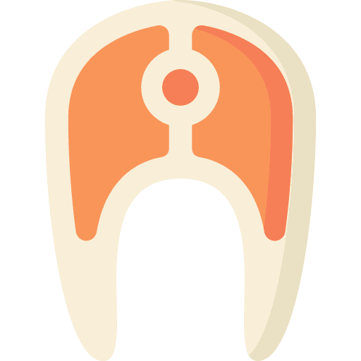Salmon allergen slice tuna icon