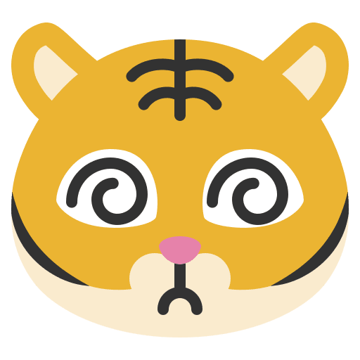 Confused emoticons animal emoji icon