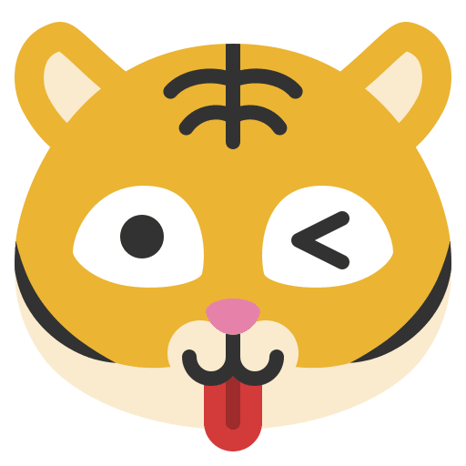 Naughty naughty animal emoticon icon