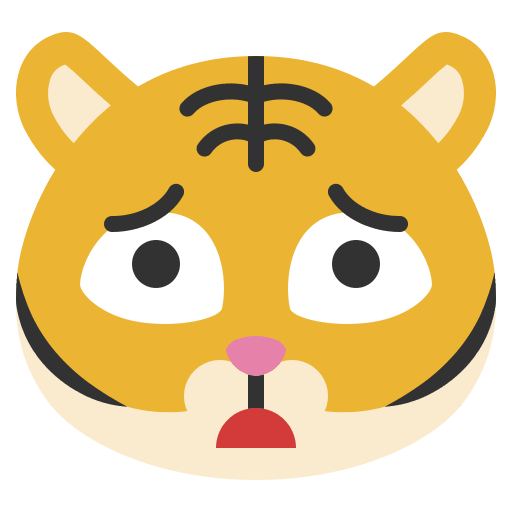 Sad emotion upset expression icon