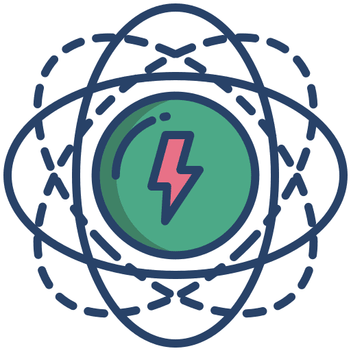 Energy innovation energy power solar icon