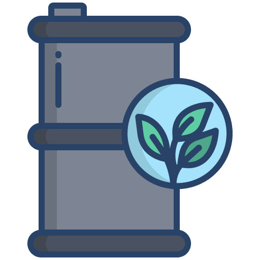 Fuel industry ecology and environment sustainable energy icon
