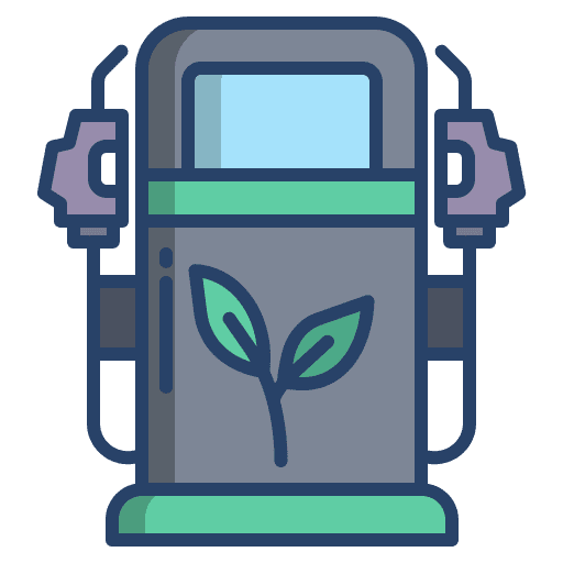 Fuel transportation gasoline pump fuel pump icon