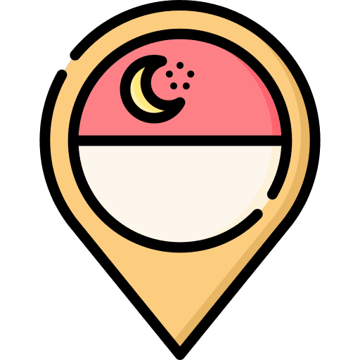 Singapore flag singapore world icon