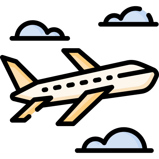 Airplane plane aeroplane travel icon